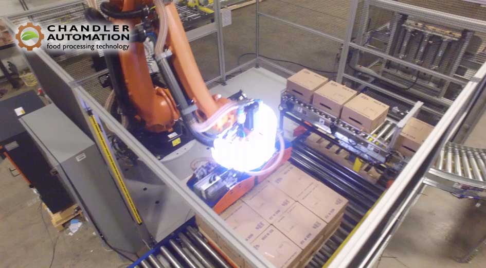 Robotic Full Pallet Discharging Video