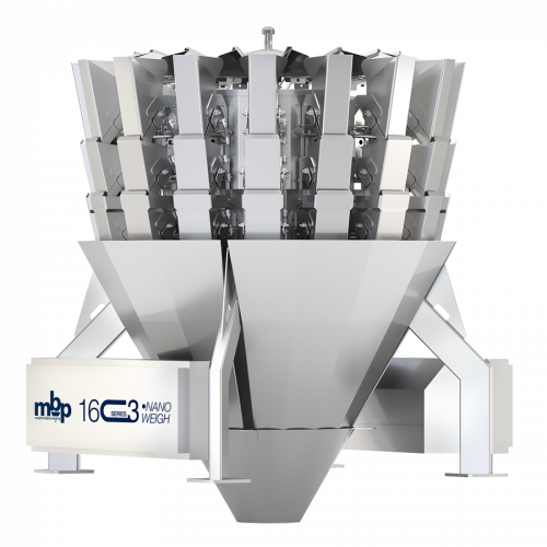 The MBP Series C3 range of multi-head linear weighers is designed for sticky products and other goods that are difficult to handle.