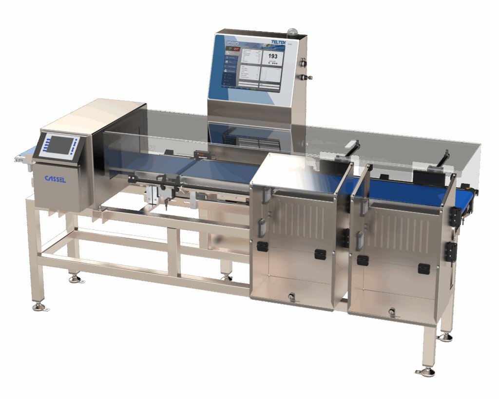 Teltek C80 Checkweigher + Metal Shark BD Metal Detector Combo